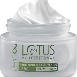 Lotus Professional Whitening & Brightening Cream   Day cream  SPF 25 PA+++ (50g)