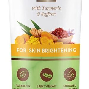 Mamaearth Ubtan oil - free face moisturizer for skin Brightening , (80g)