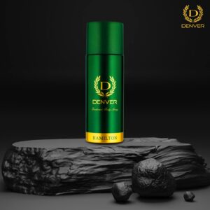DENVER Hamilton Deo 165ML Each Pack of 2 Long Lasting Deodorant Body Spray for Men
