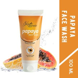Skin secrets papaya face wash, Reduces pigmentation moisturizes skin ,100ml