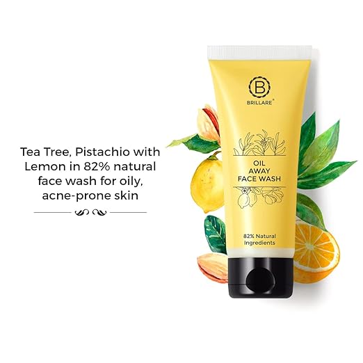 Brillare professional Oil Away Face Wash For Oily, Acne Prone Skin,(100ml) - Image 6