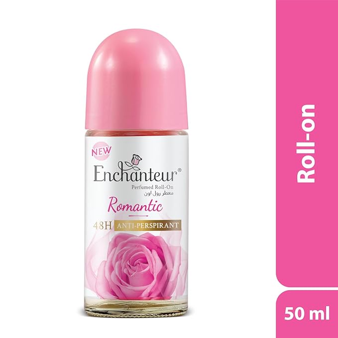 ENCHANTEUR Romantic Perfumed Anti-Perspirant Deo Roll On - 50 ml - Image 4