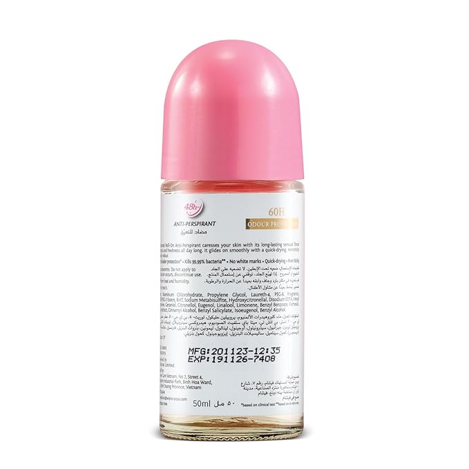 ENCHANTEUR Romantic Perfumed Anti-Perspirant Deo Roll On - 50 ml - Image 5