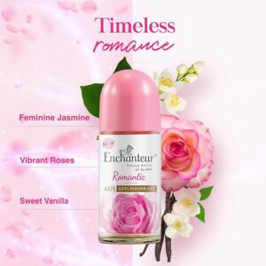 ENCHANTEUR Romantic Perfumed Anti-Perspirant Deo Roll On - 50 ml