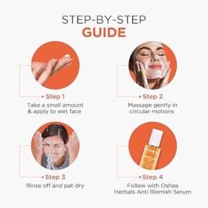 OSHEA Herbals Papaya clean anti blemish face wash,150gm