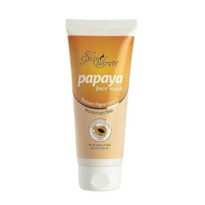 Skin secrets papaya face wash, Reduces pigmentation moisturizes skin ,100ml
