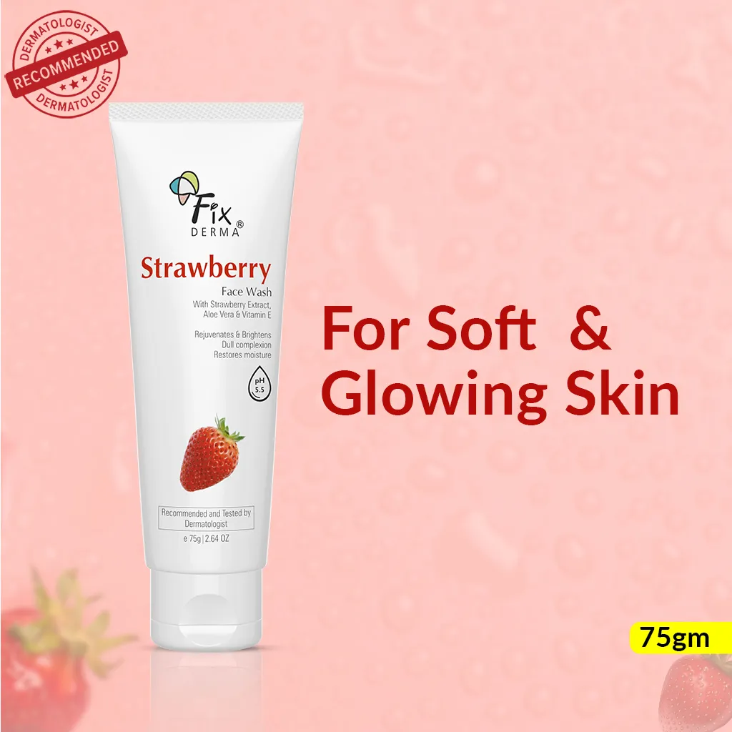 Fix derma Strawberry face wash 75gm - Image 4