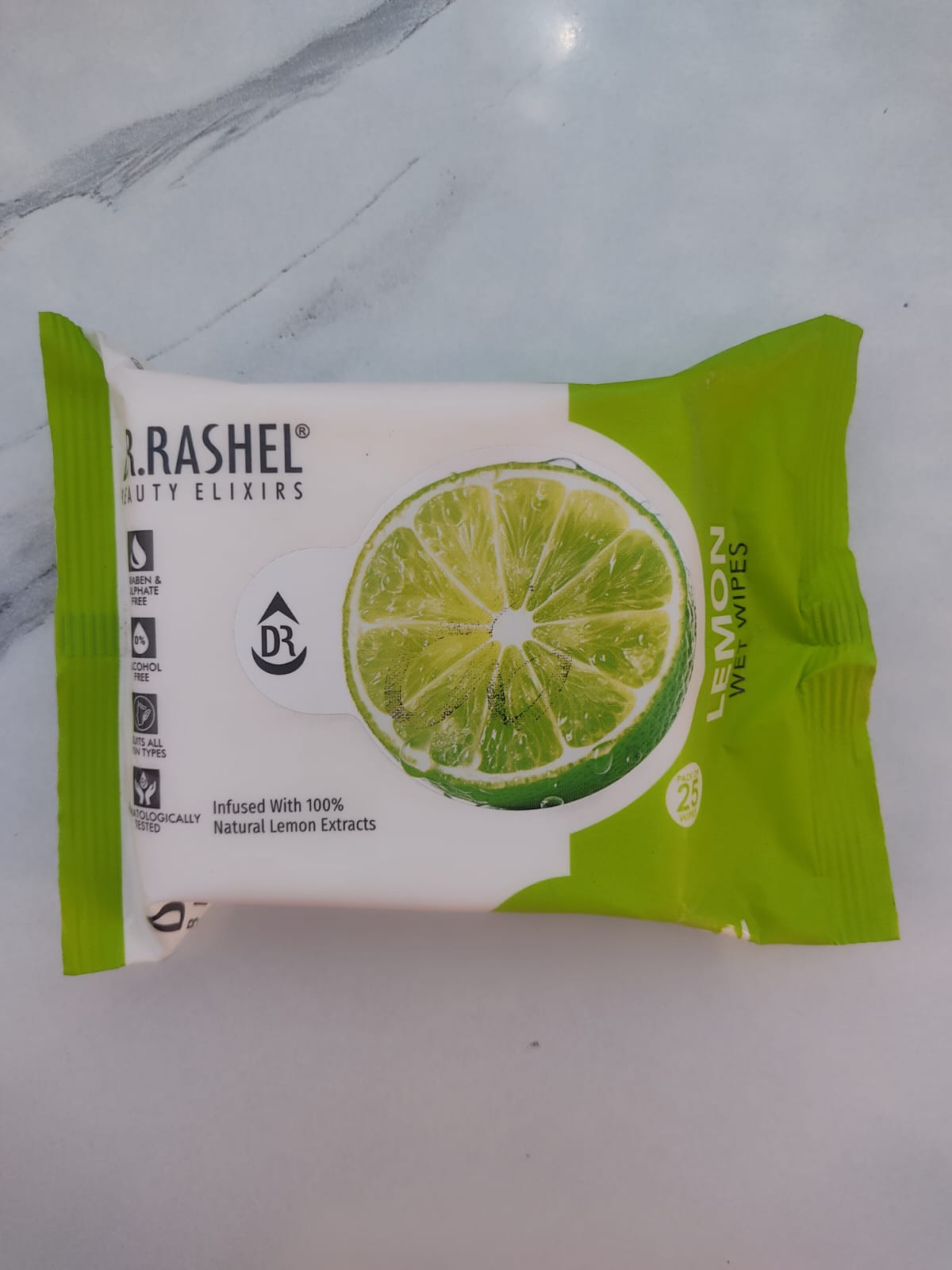Dr Rashel Lemon Face Wet Wipes Pack