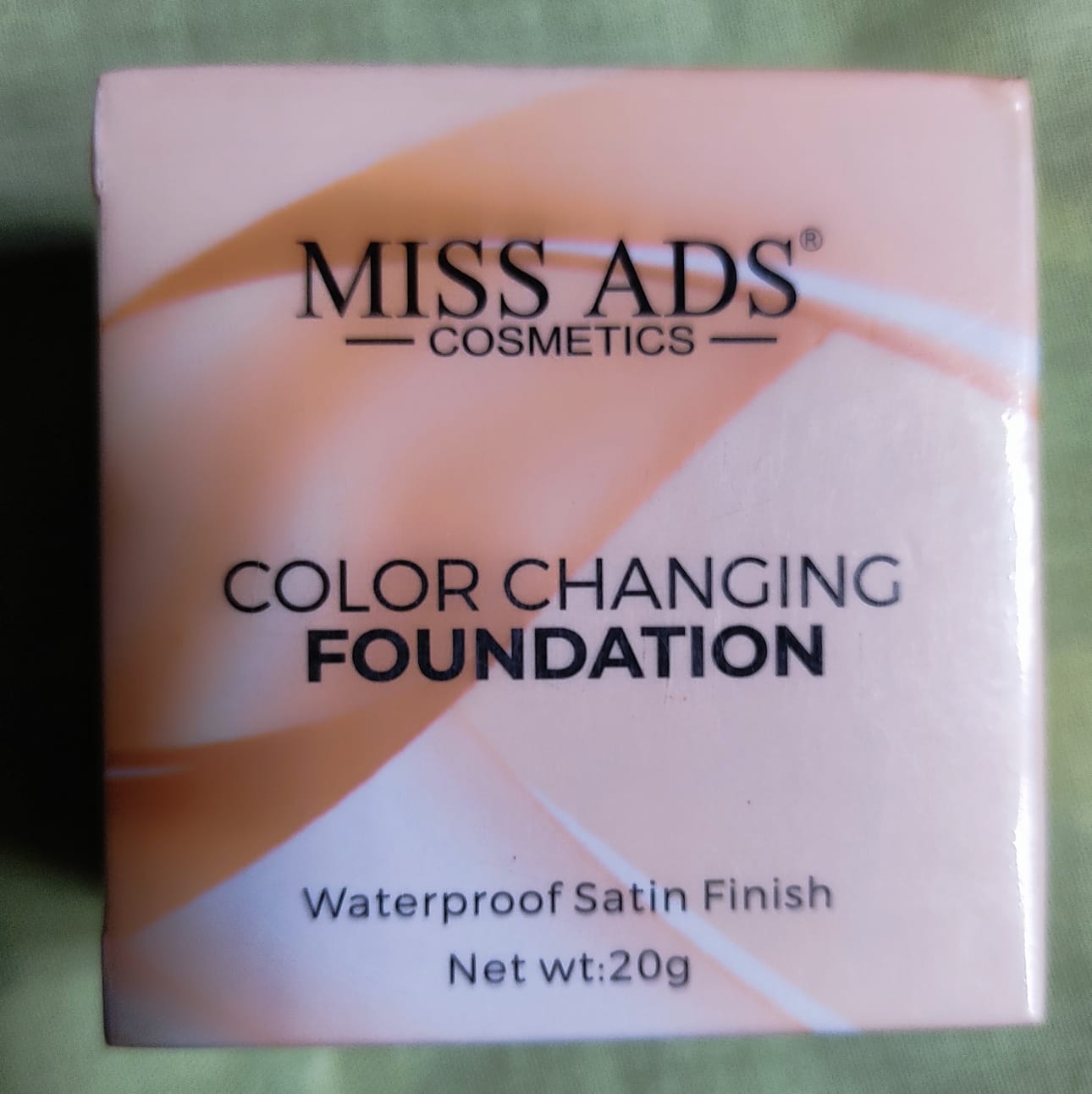 MISS ADS color changing foundation ,20gm