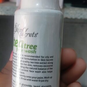 Skin Secrets tea tree face wash , 120ml