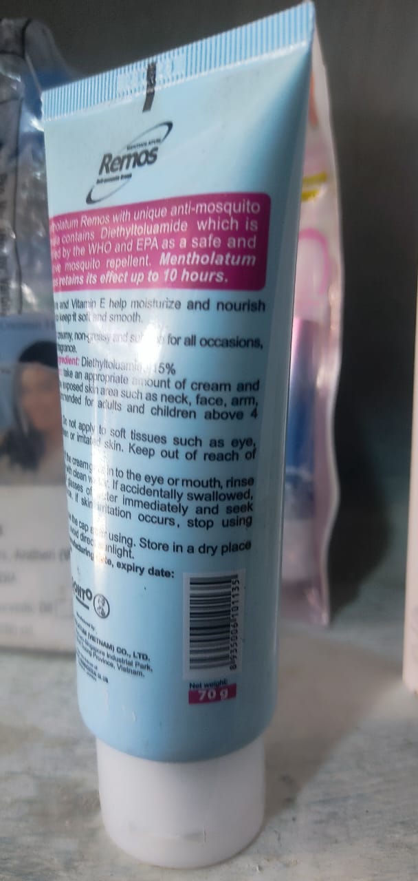 Remos Anti Mosquito Lavender Cream, 70gm - Image 2