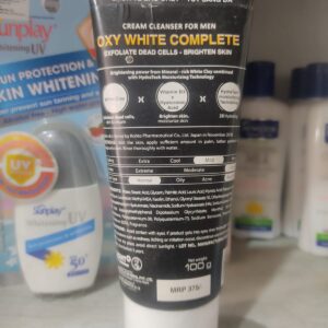 OXY White Complete Face Wash For Men 100g