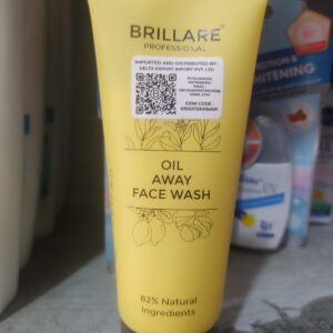 Brillare professional Oil Away Face Wash For Oily, Acne Prone Skin,(100ml)