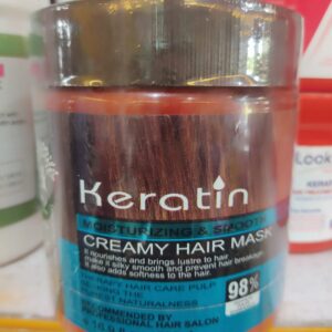 Keratin Moisturizing & Smooth Hair Treatment Cream, 500ml