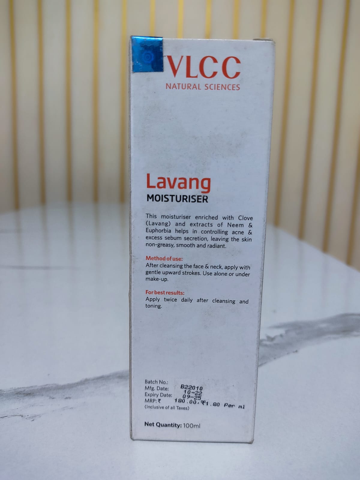 VLCC Lavang Moisturiser - 100 ml - Image 4
