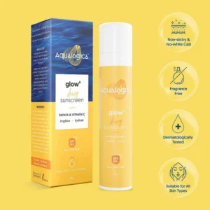 Aqualogica Radiance+ SPF 50+ Dewy Sunscreen 50g Indoor & Outdoor Protection