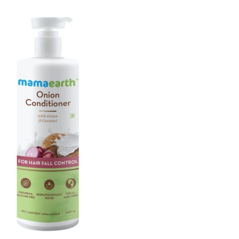 Mamaearth Onion Conditioner for Hair Growth & Hair Fall Control with Onion & Coconut - 400ml