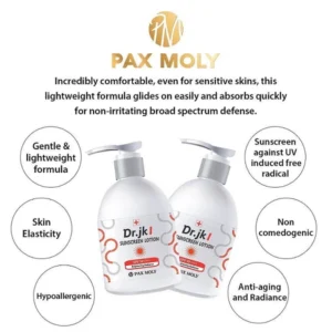 Pax Moly Dr.Jk1 Sunscreen Lotion Spf 50+/+++ - 200ml