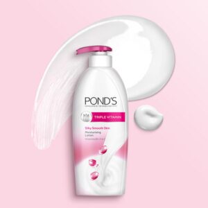 Pond’s Triple Vitamin Silky Smooth skin Moisturising lotion – 275ml