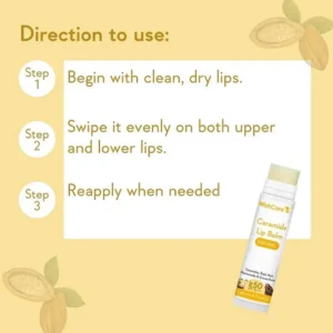 WishCare Ceramide Lip Balm With SPF 50 PA+++