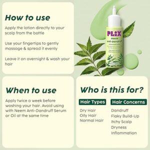 Neem Anti-Dandruff Advanced Lotion | Helps Reduce Dandruff, Scalp Itching & Irritation (60ml)