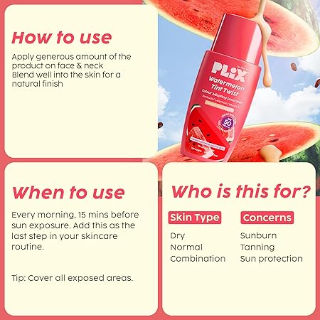 Watermelon Tint Twist Colour Adapting Sunscreen SPF 50++++ (50g) - Image 3