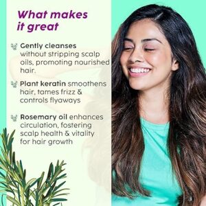 Rosemary Anti-Hairfall Advanced Shampoo for Stronger, Fuller Hair (200ml)
