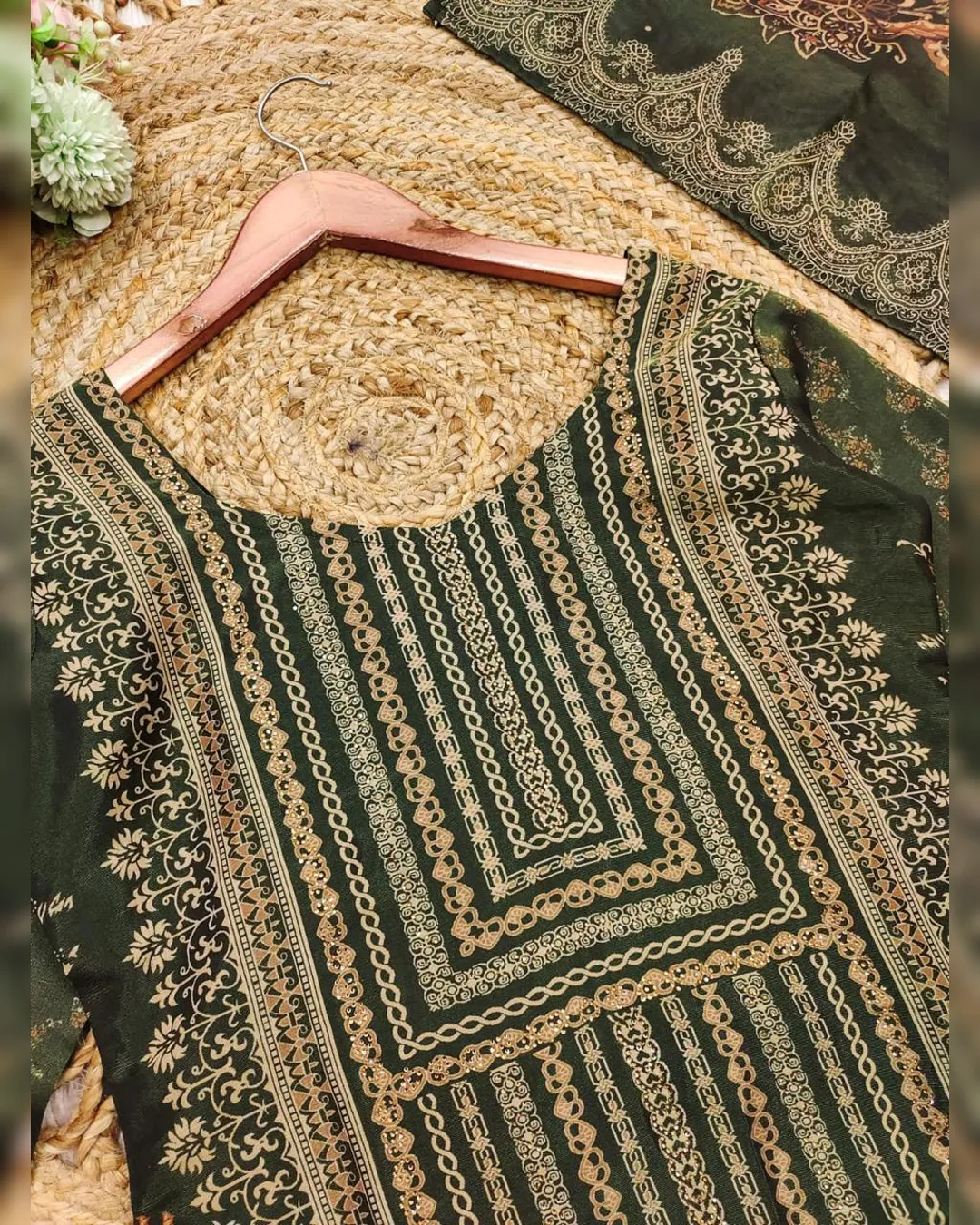 Elegant Simmer Ethnic Wear Set with Dupatta - Image 21