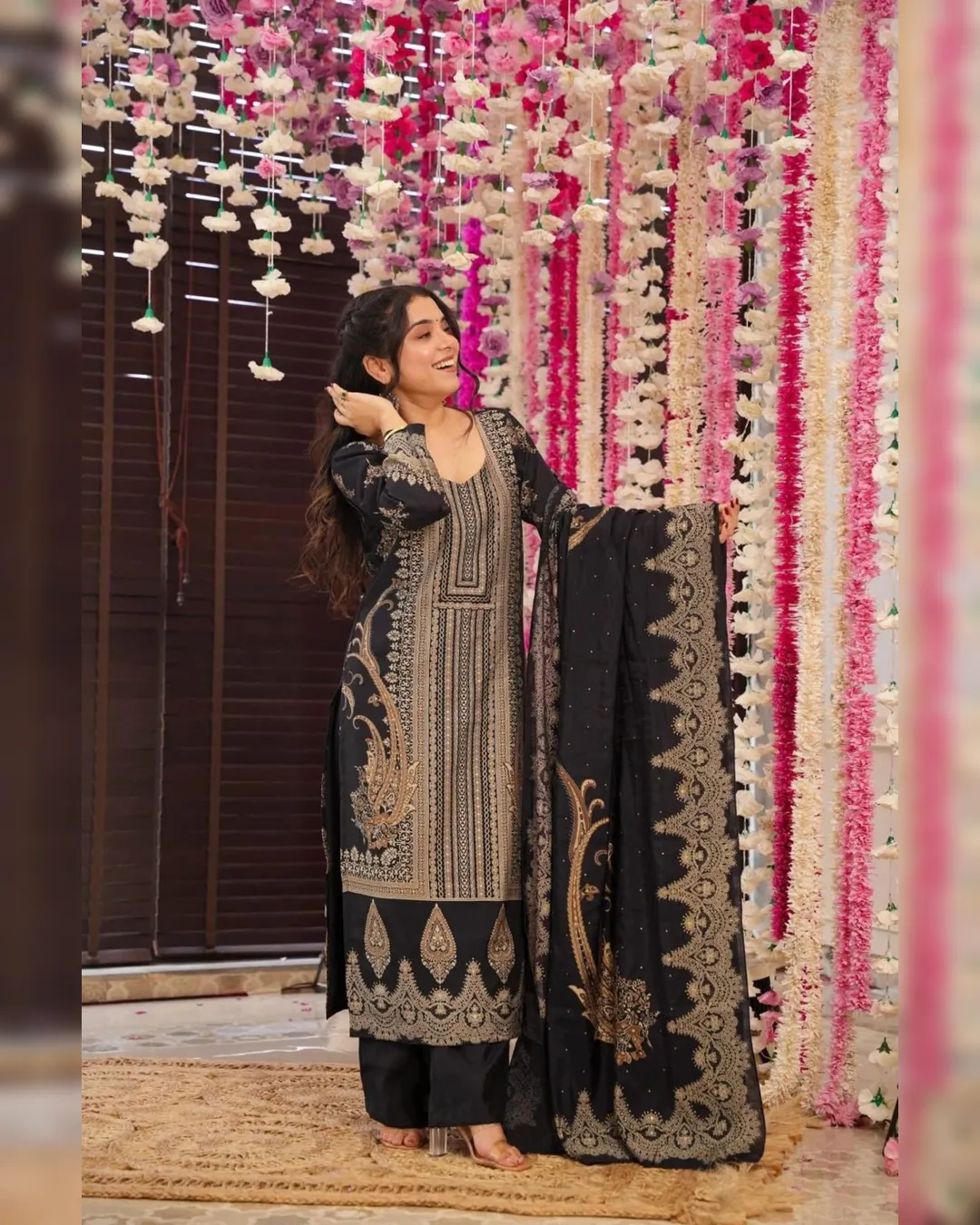 Elegant Simmer Ethnic Wear Set with Dupatta - Image 6