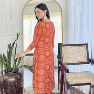 Rayon Embroidered Kurta Set with Taby Dupatta