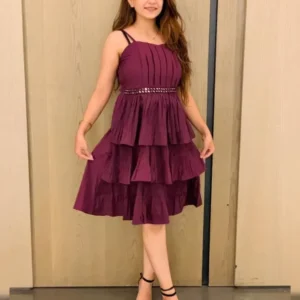 Stylistic Crepe Dress