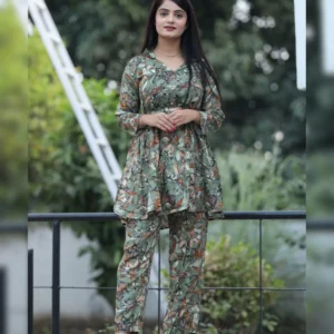 Radiant Rayon Bliss Co-Ord Set