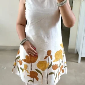 Premium Printed Cotton Flex Kurti & Pant Set