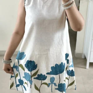 Premium Printed Cotton Flex Kurti & Pant Set