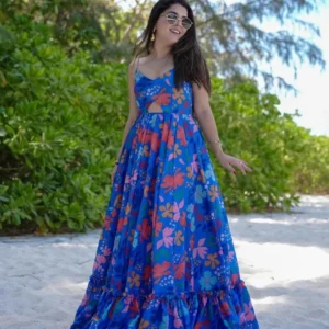 Everyday Chic Poly Rayon Printed Dress