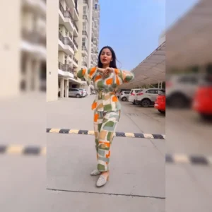 Summer Chic: Smart Premium Woven Cotton Co-ord Set