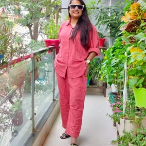 Mulmul Cotton Cord Set