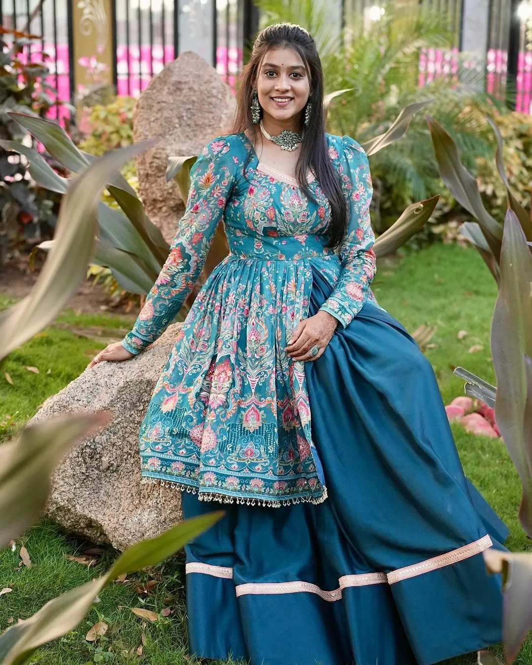 Stunning Lehenga and Top Set with Fiyona Silk Lehenga and Rayon Top - Image 8