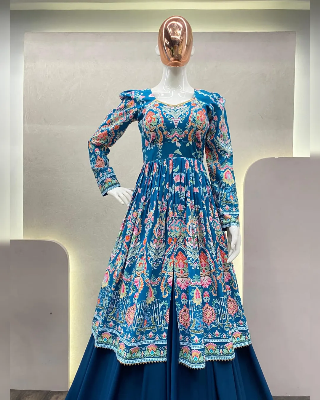 Stunning Lehenga and Top Set with Fiyona Silk Lehenga and Rayon Top - Image 4