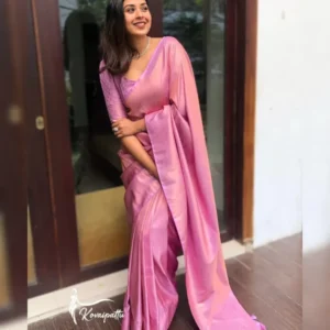 Exquisite Soft Silk Saree with Rich Pallu & Jacquard Work