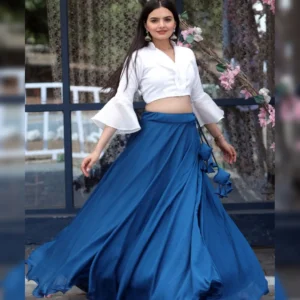 Exquisite Chinnon Lehenga & Phantom Silk Blouse Collection 
