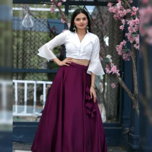 Exquisite Chinnon Lehenga & Phantom Silk Blouse Collection 