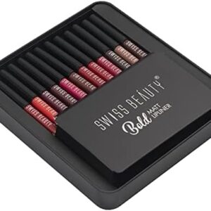Swiss Beauty Bold Matt Lipliner -1.8g- 12 Pcs