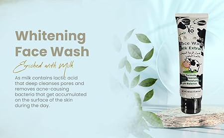 YC Milk Extract Face Wash 100ml - Image 4