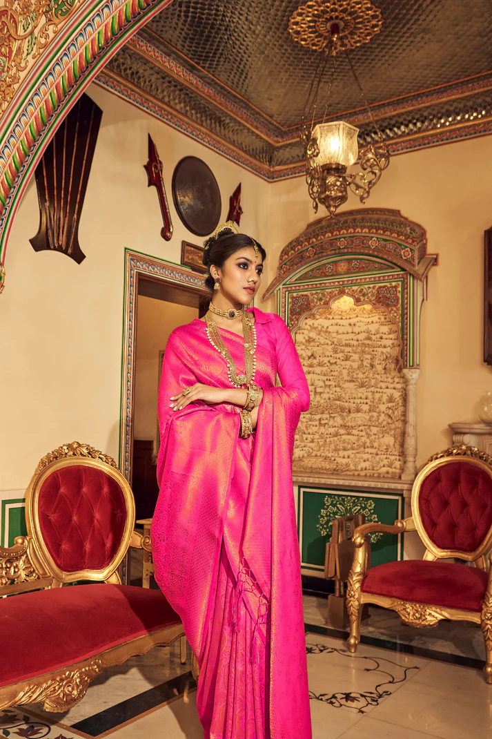 Graceful Loom Pure Handloom Silk Saree in Luxurious Soft Finish - Image 23