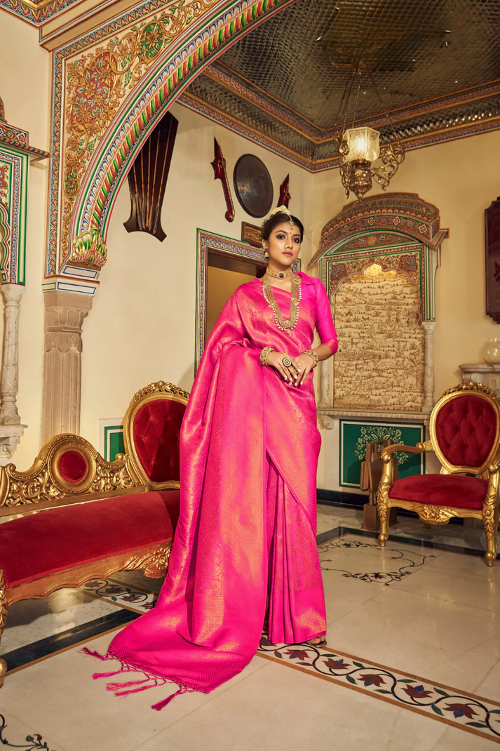 Graceful Loom Pure Handloom Silk Saree in Luxurious Soft Finish - Image 24