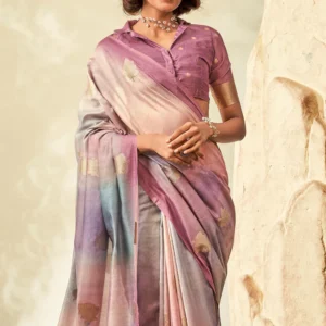 Pure Handloom Khadi Silk with Contemporary Digital Print