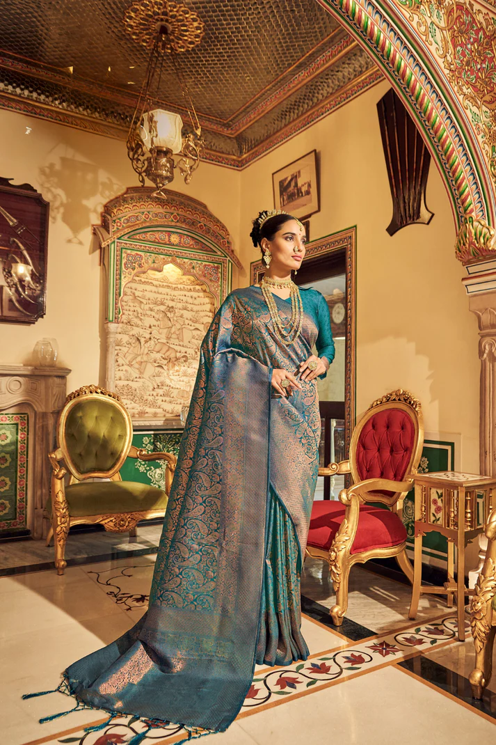 Graceful Loom Pure Handloom Silk Saree in Luxurious Soft Finish - Image 20