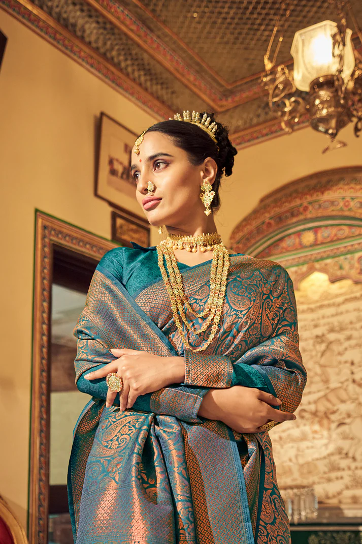 Graceful Loom Pure Handloom Silk Saree in Luxurious Soft Finish - Image 21
