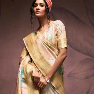 Handloom Harmony Soft Silk Saree with Elegant Weaving